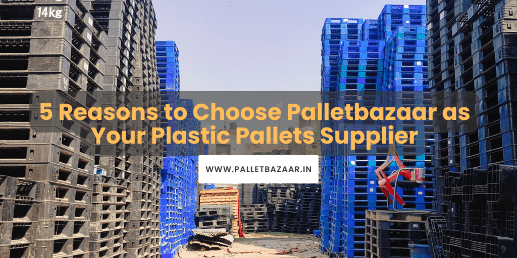 5 Reasons to Choose Palletbazaar as Your Plastic Pallets Supplier